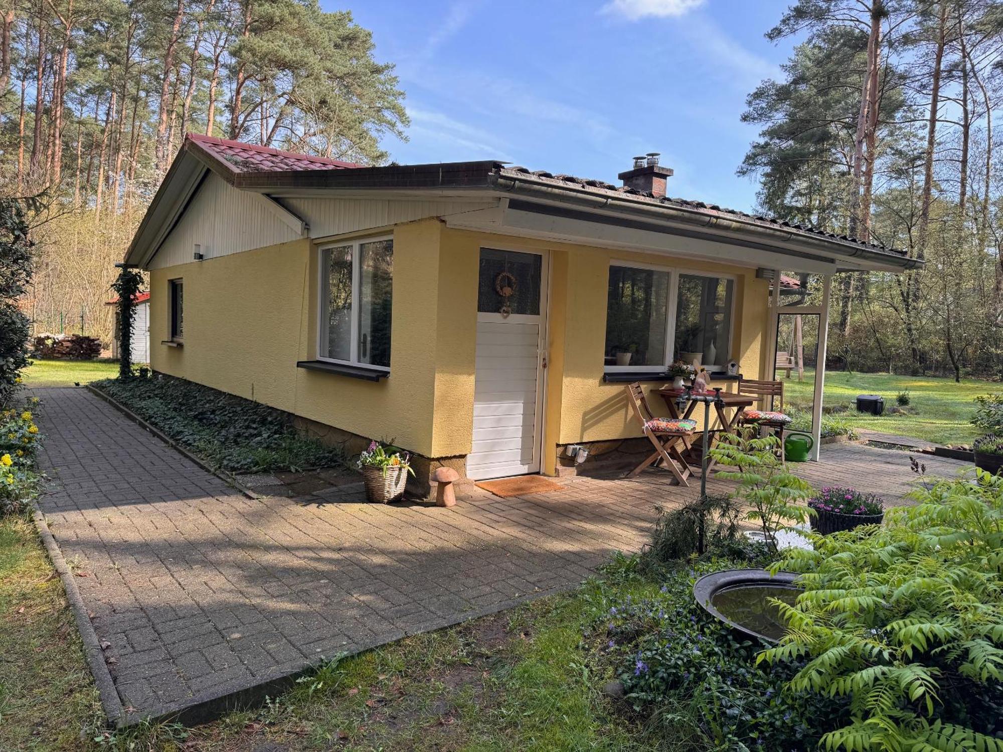 Ferienhaus Im Wald Borkwalde Kültér fotó